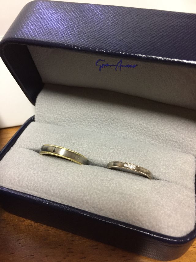 神戸のブランド・Sirena Azzurroのリングです。