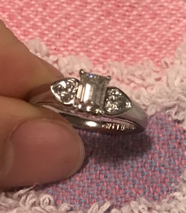 スクエアとハートのダイヤモンド