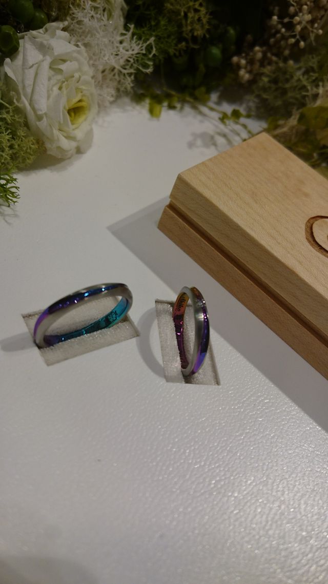 お肉好き夫婦なので、マンガ肉を刻印してもらいました。