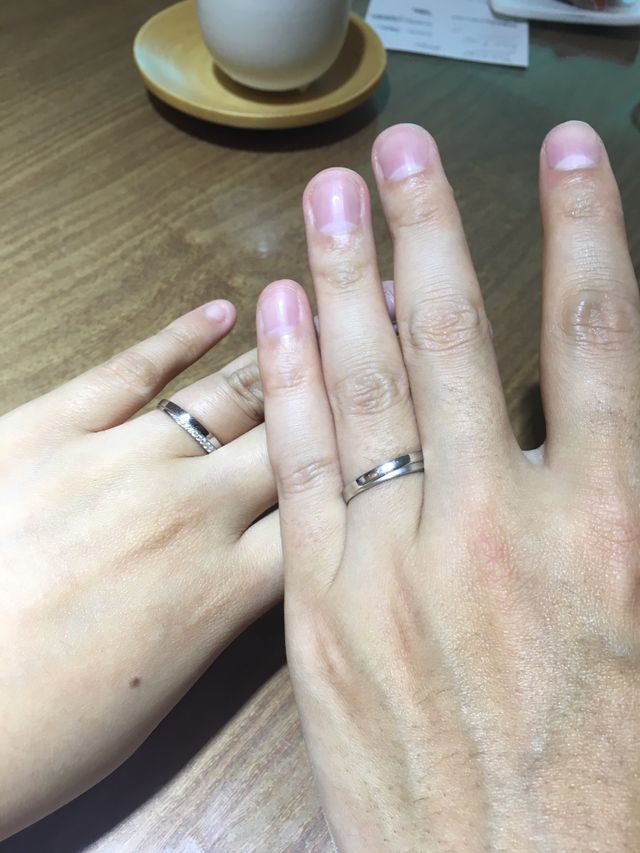 最終的に購入した指輪です