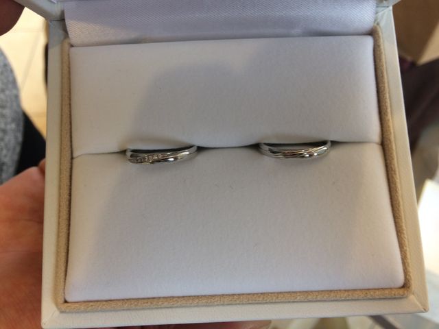 とてもつけ心地の良い結婚指輪です。