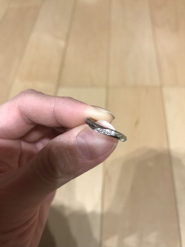 シンプルで可愛いリング