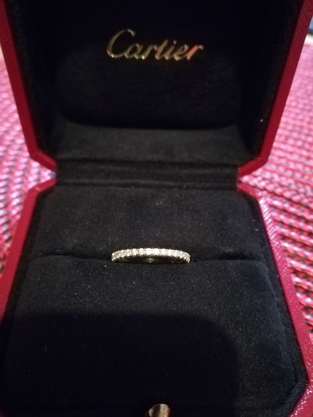 ゴールドベースのフルエタニティです