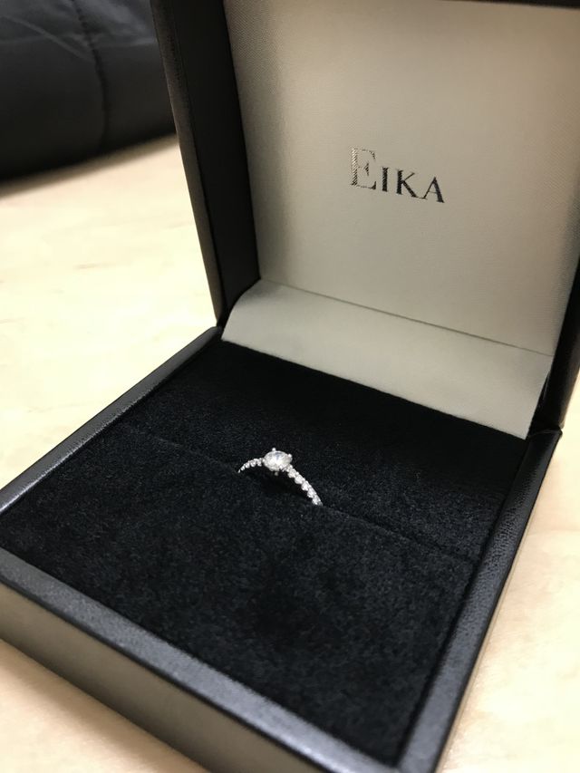 ダイヤからリメイクした指輪です