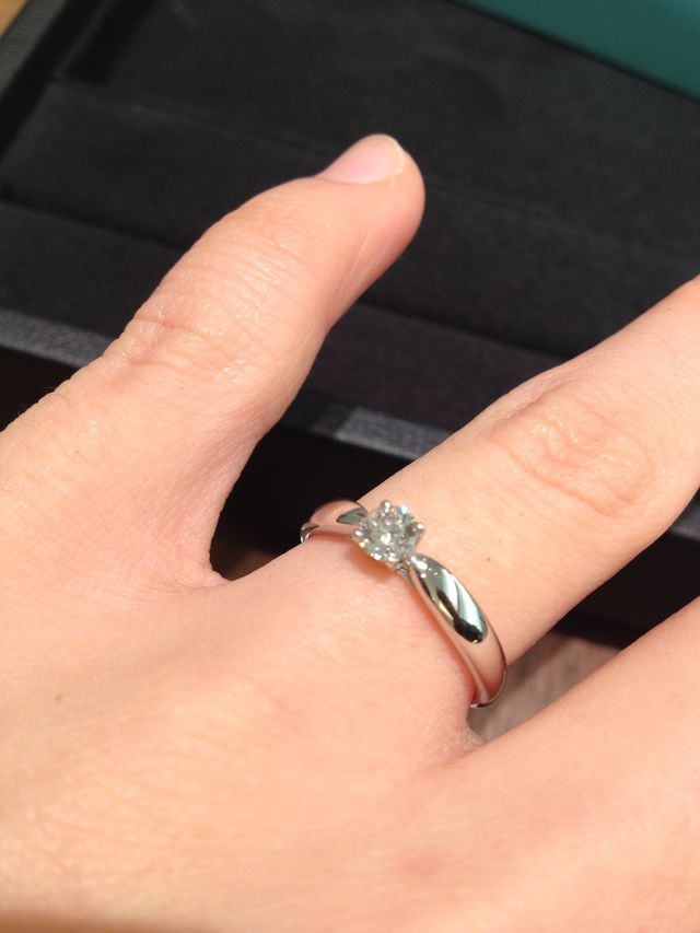 ティファニーの婚約指輪