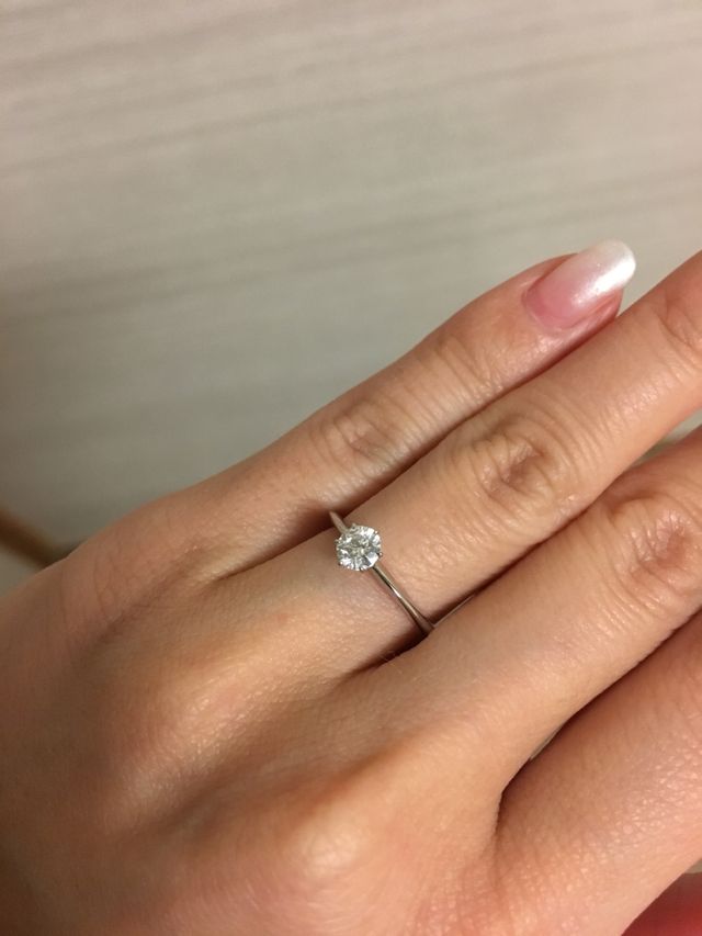 華奢なデザインがお気に入りです♪