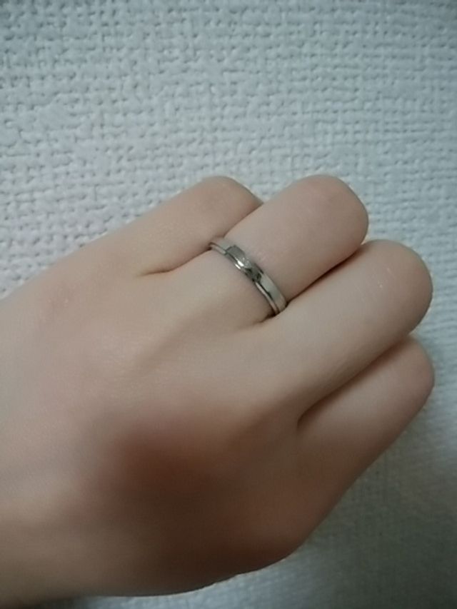 シンプルながらも個性のあるデザインに惹かれました。