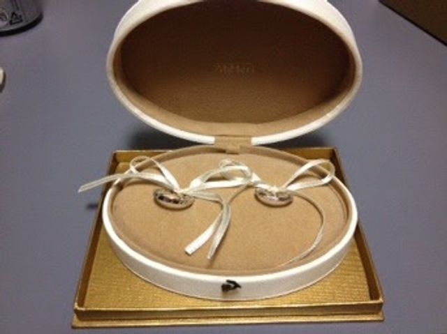 可愛いケースに、リボンで結ばれて入っていました。