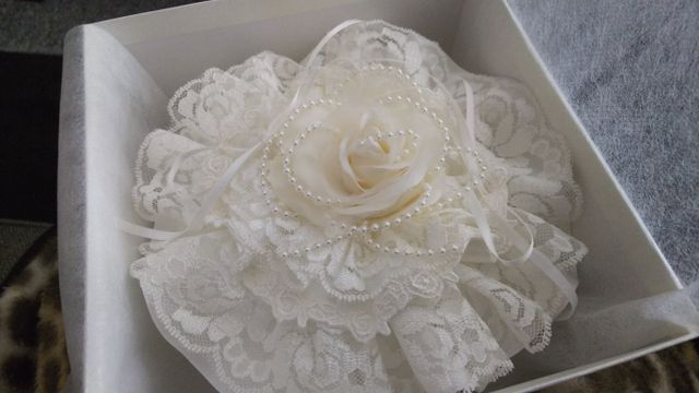 リングピローもおまけで付いてきて、とても可愛い(*≧з≦)