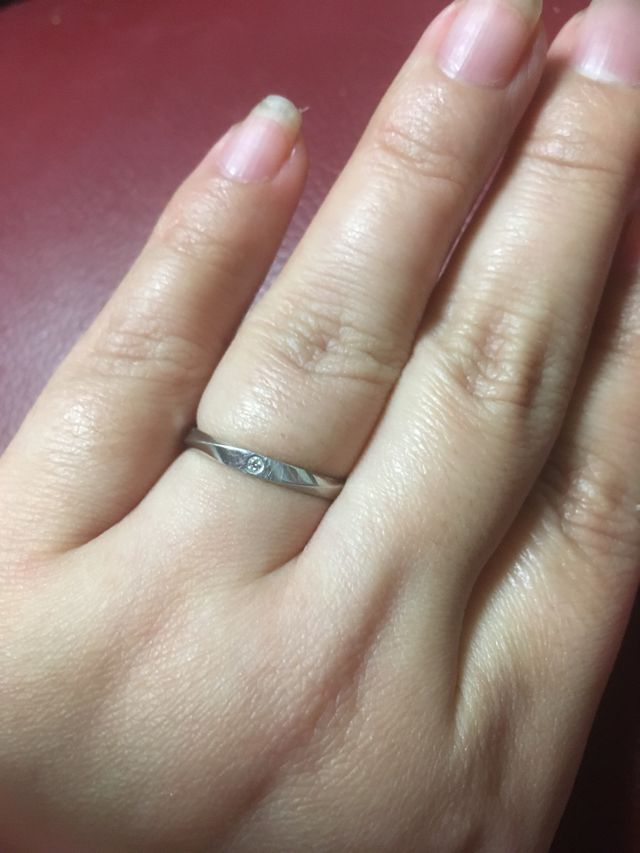 着用写真です。