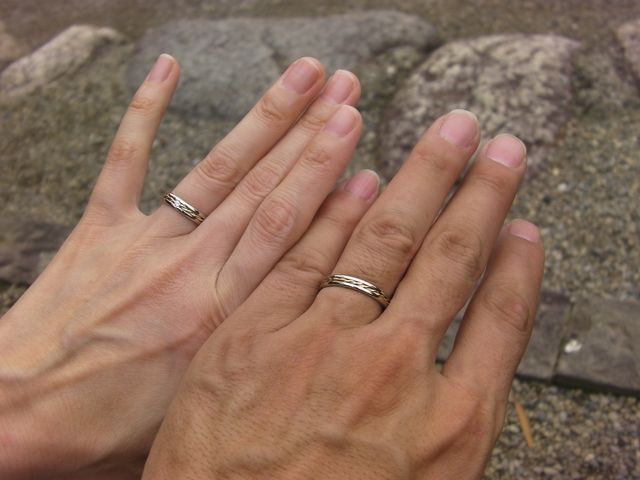 指輪を取りに行った帰りに&hellip;