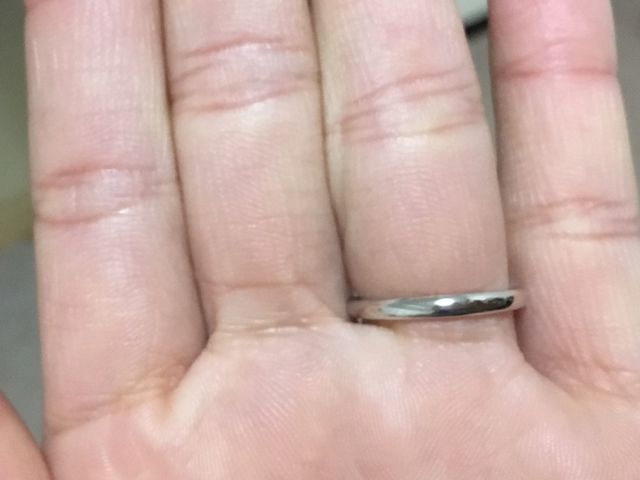 デザインは一周していないです☆プラチナがキレイ！