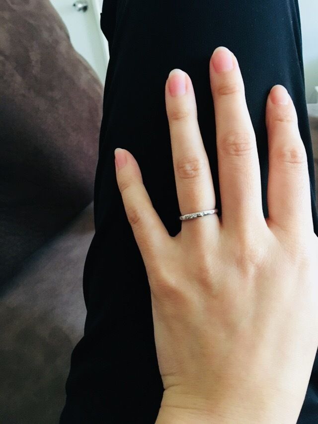 細身の指輪