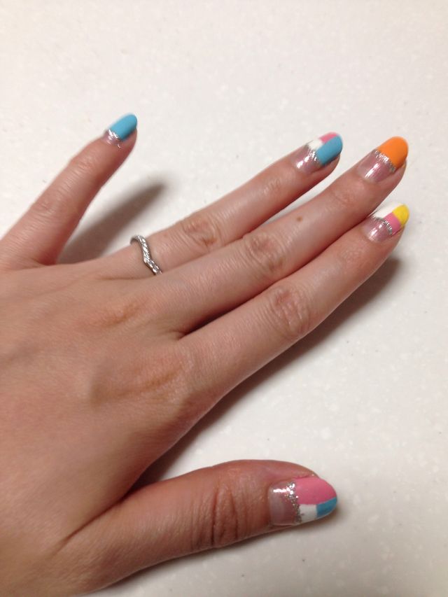 V字型でダイヤが多い