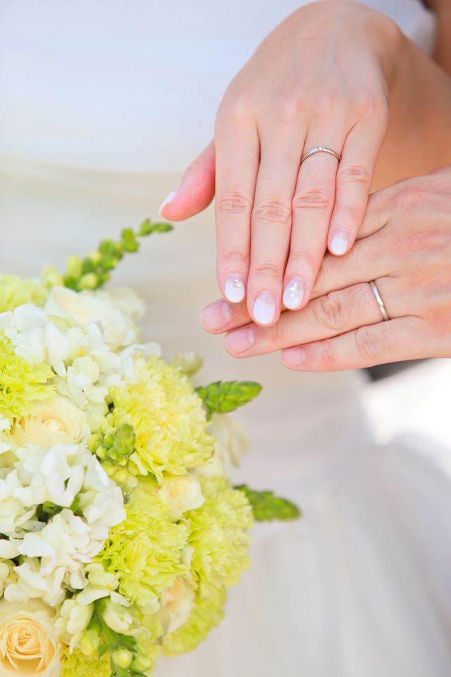 バリの挙式の時です