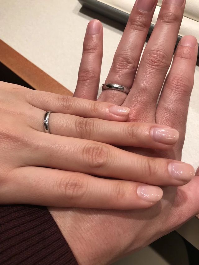 シンプルできれいなミル打ち。