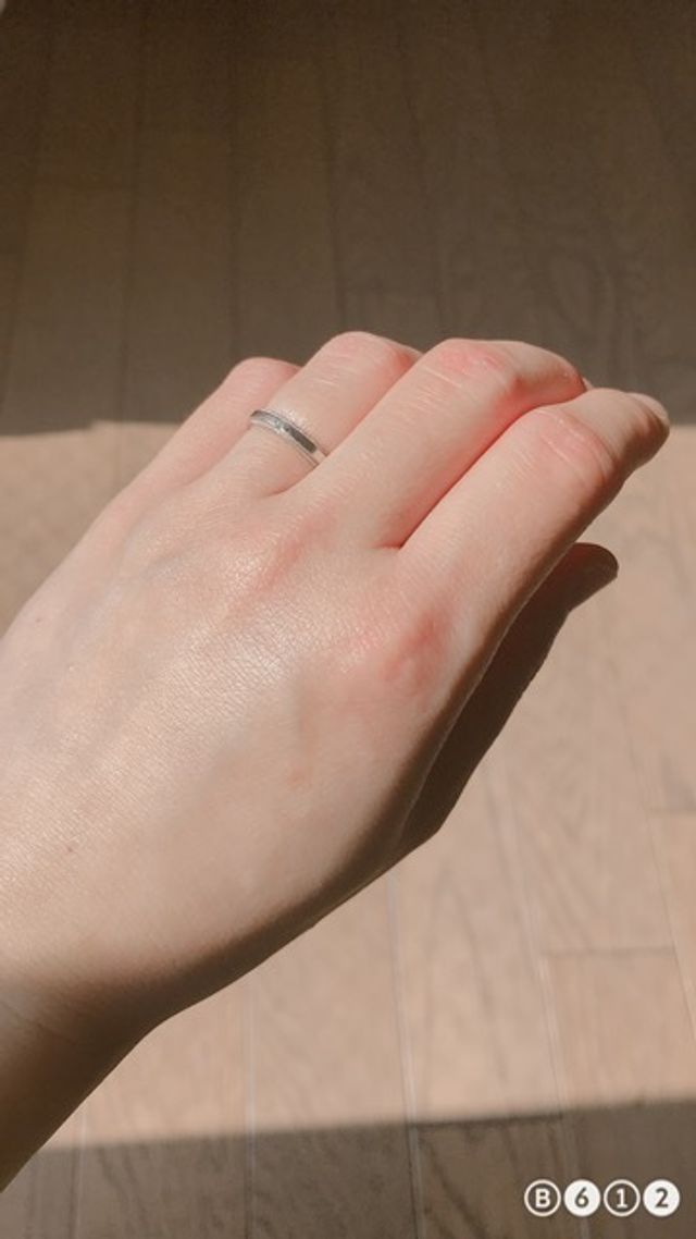 結婚指輪です。