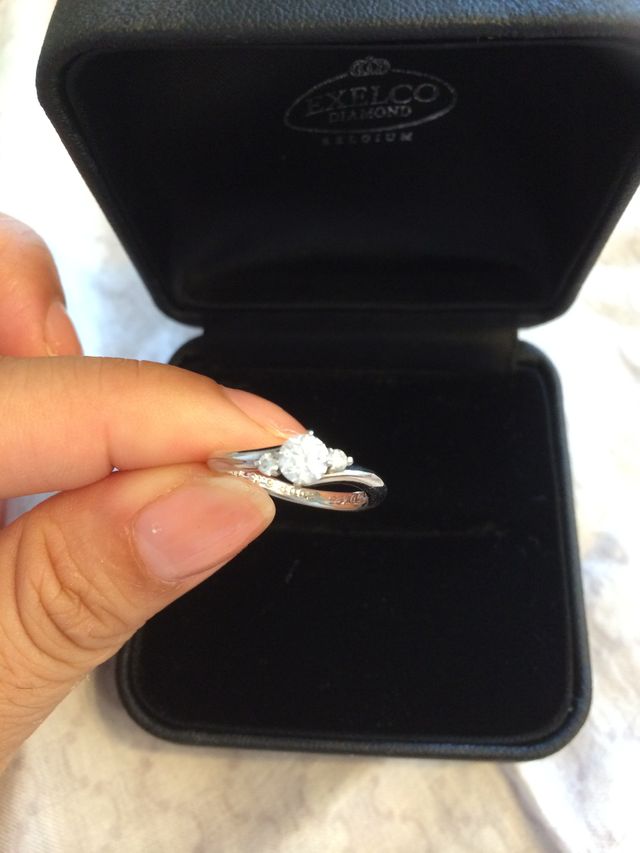 0.423カラット カラーF クラリティVS-1