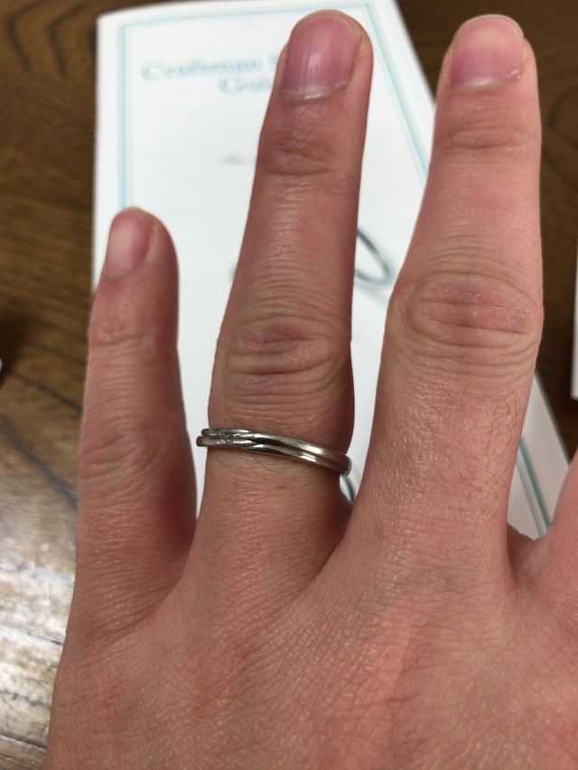 だいぶ傷がいってしまった。。