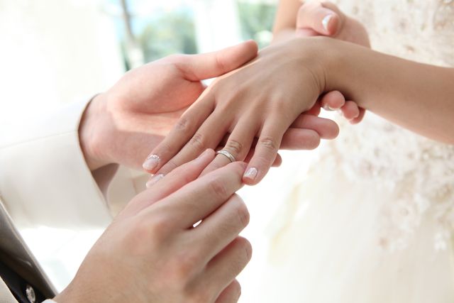 式前の練習にて。