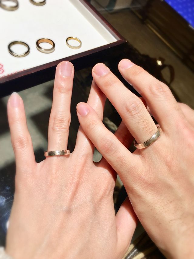 幅広め、フチあり