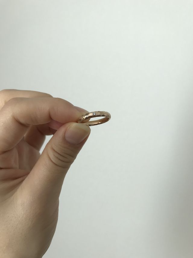 指輪のみの写真