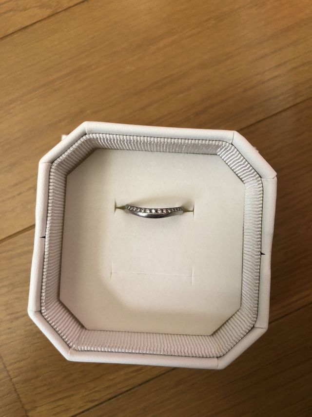 4℃の結婚指輪です。