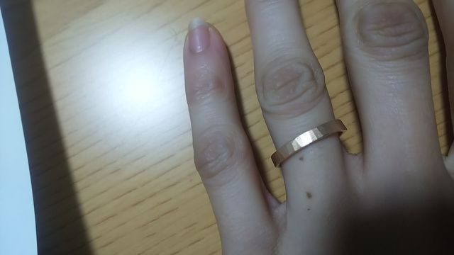 ピンクゴールド