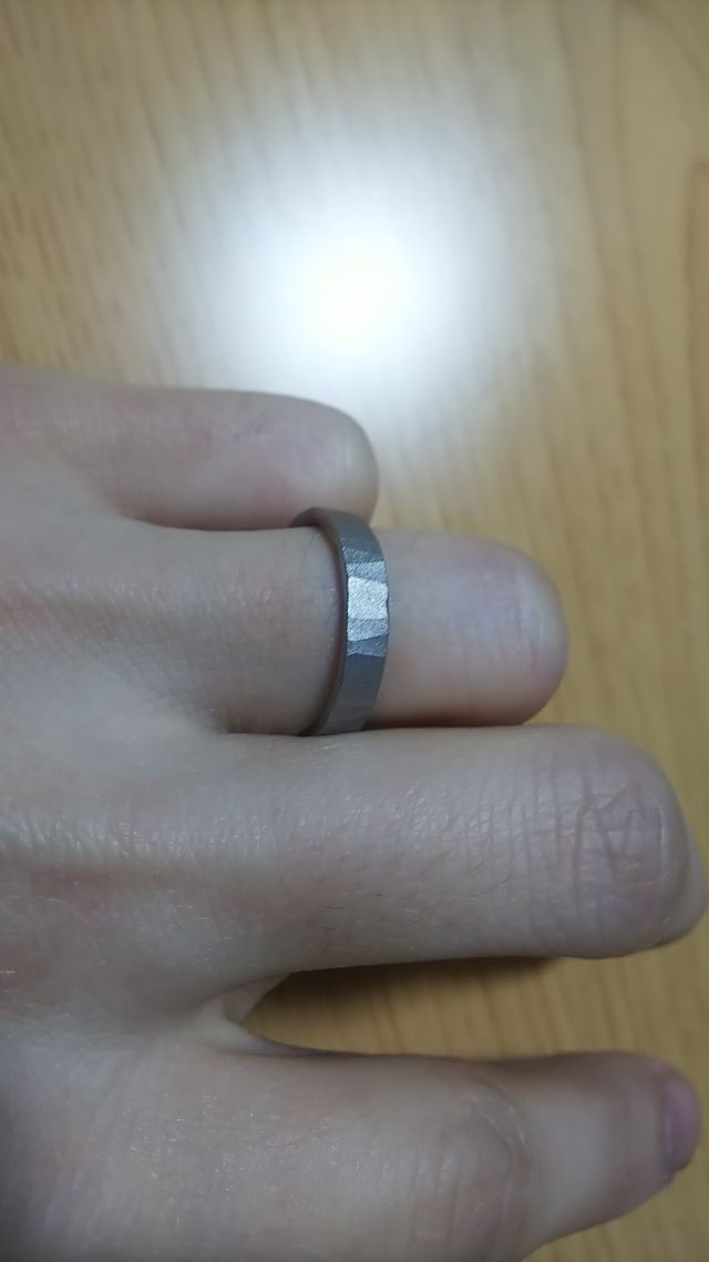 艶消、縦鎚目、シルバーゴールド