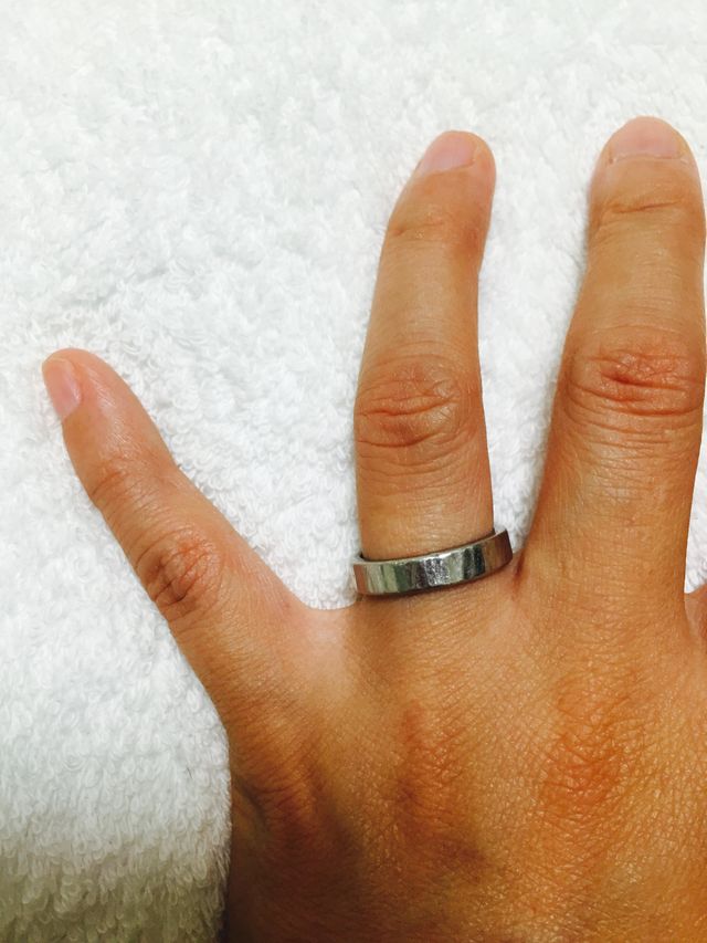 こちらは主人の指輪です