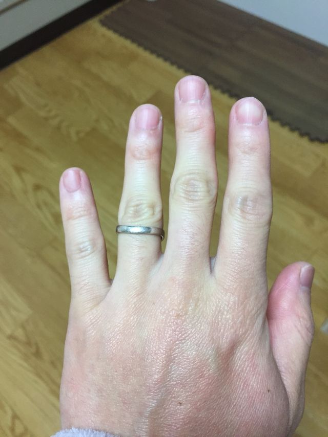 男性側のリング