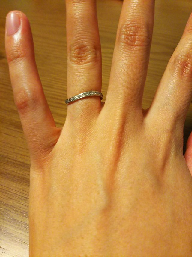 女性側のリング