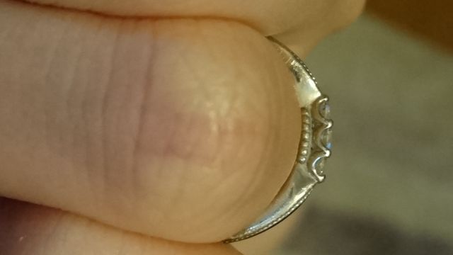 横から見るとティアラの形に見えます。