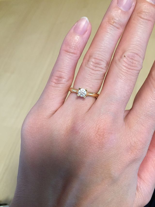 3、2カラットのダイヤモンドです