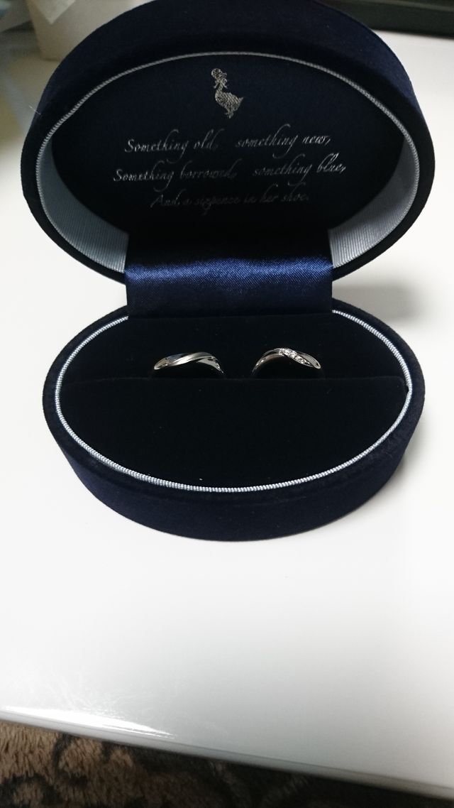 結婚指輪でペアで購入(^-^)