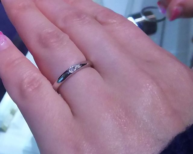 レディースの試着