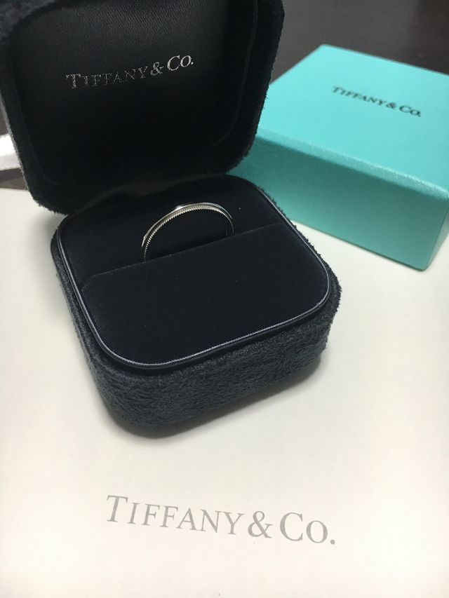 ティファニーで購入した指輪です