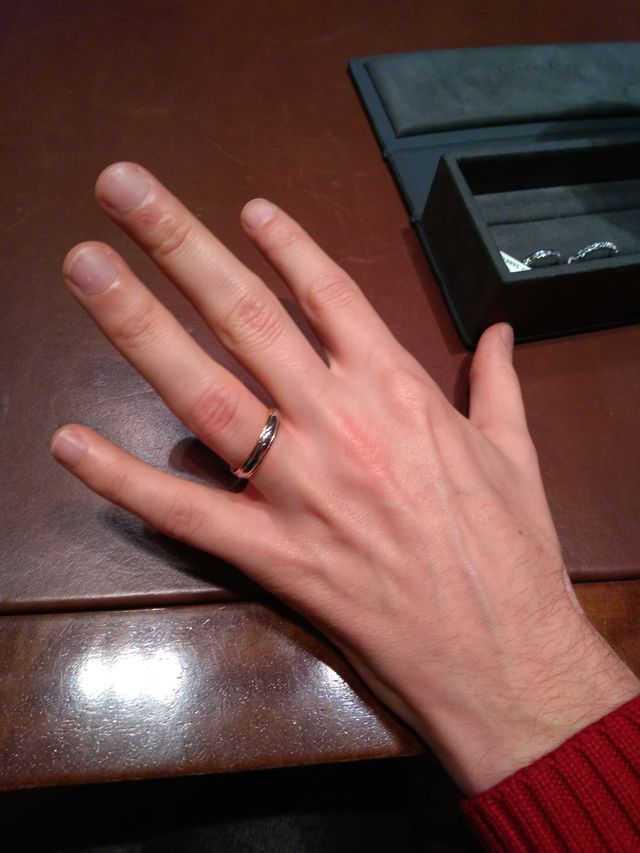 ティファニー　クラシックバンドリング　（コンビ）