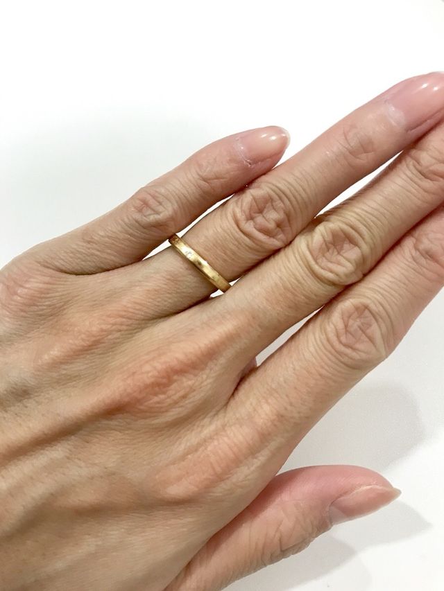 着用写真です。