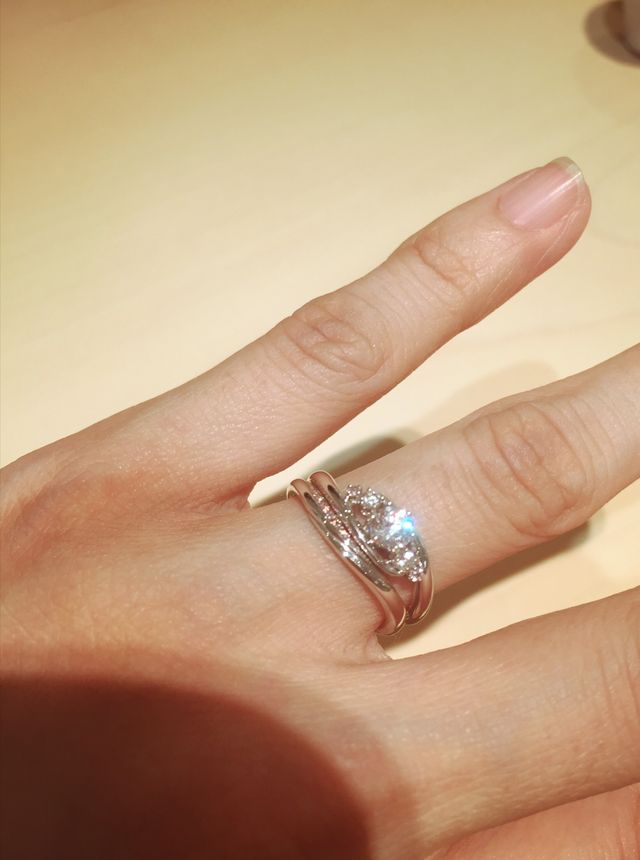 重ね付けできる