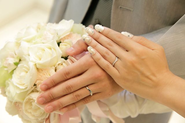 指輪交換後の様子