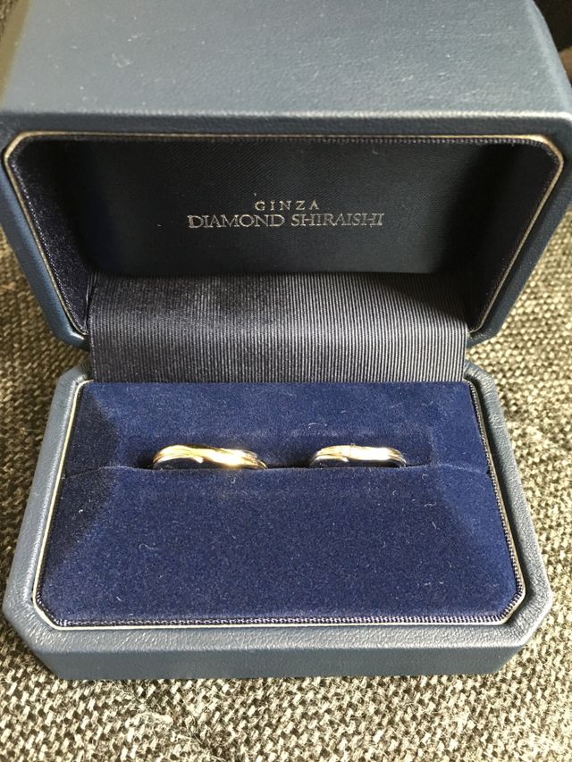 イエローゴールドとダイヤモンドがポイントです！