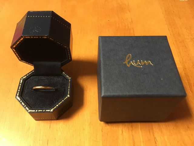 リングも箱もかわいい