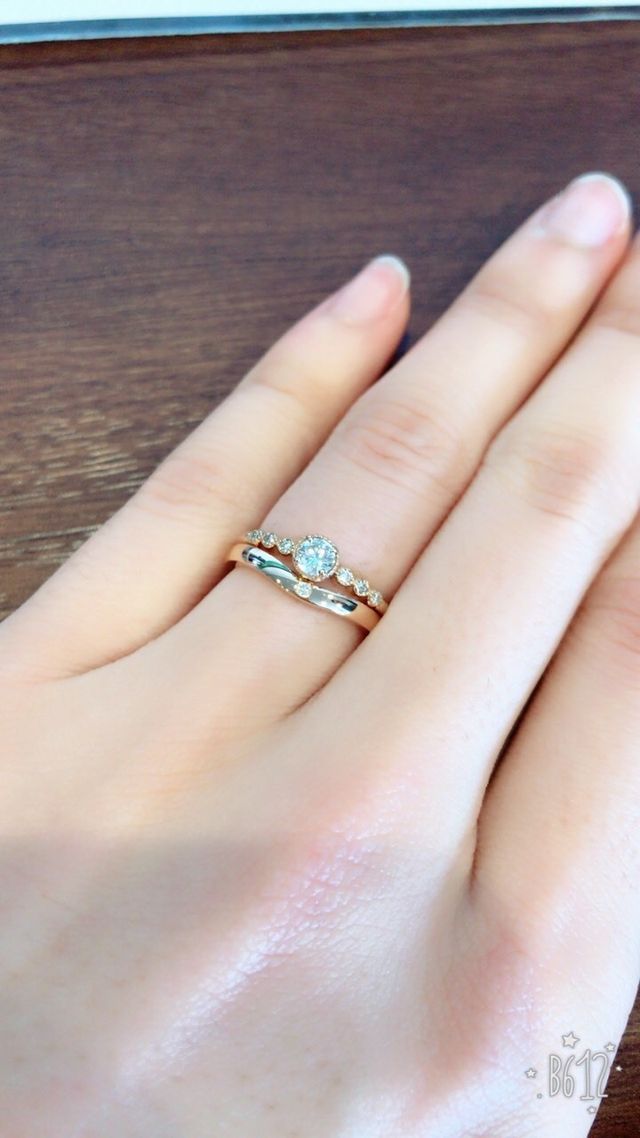 ピンクゴールドのADA