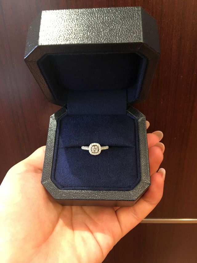 リングケースも、高級感があって気に入っています。