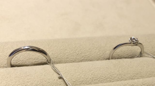 ペアリングとして売られているものではなく、それぞれ選びました