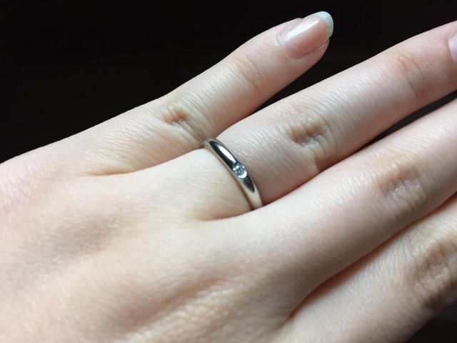 結婚指輪です