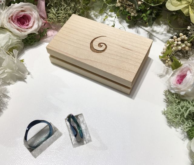 完成した指輪の受け渡しの演出も嬉しかったです。