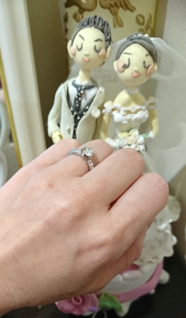 結婚祝いにいただいたドールと共に