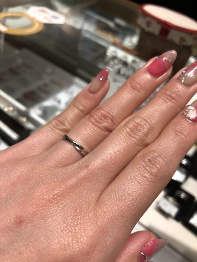 シンプルなデザインがよくてこれにしました。